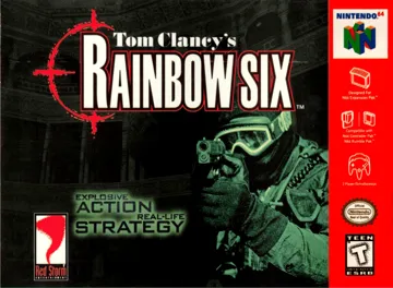 Tom Clancy's Rainbow Six (USA) box cover front